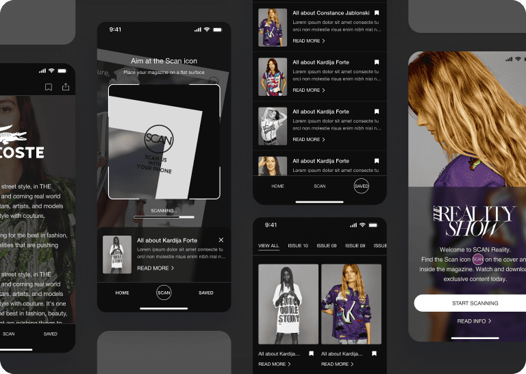 Scan App design for TRS