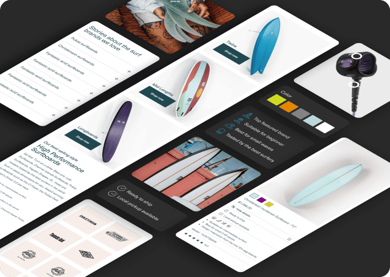 Surfboard brand Momentum Wake
